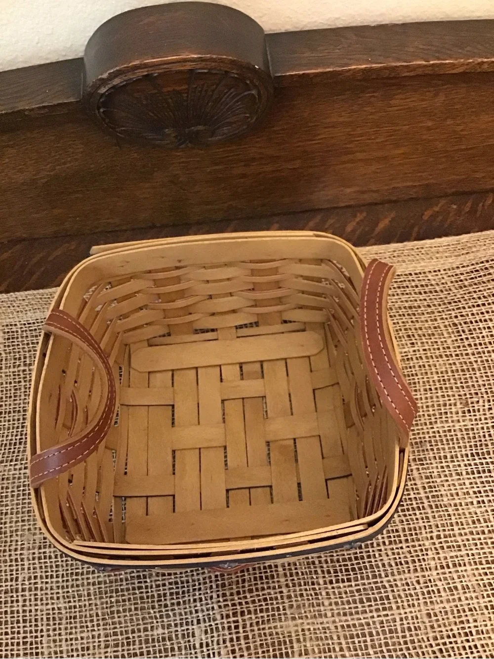 Vintage Longaberger Proudly American Medium Berry Basket.